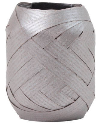 Ringelband Packpaper 10mmx15m silber