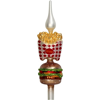 Baumspitze Treetop Fastfood Glass Multi 33cm Glas multi 33cm