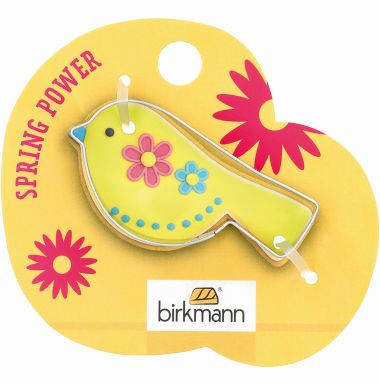 Ausstechform Vogel 5,6cm auf Cardboard Edelstahl