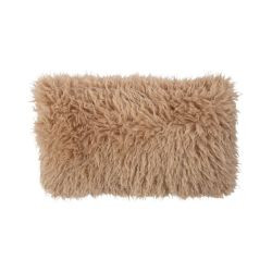 Kissen tibetlamm beige 30x50cm