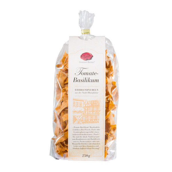 Schwäbische Eiernudel Tomate Basilikum 250g