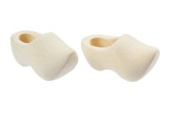 Holzschuhe natur ca. 3cm 1 Paar