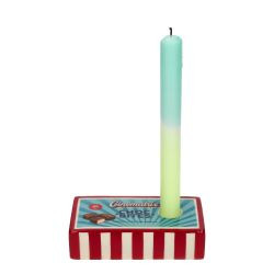 Kerzenhalter Eiskonfekt Dolomit Cinematrix 14,5x7,4x3,7cm