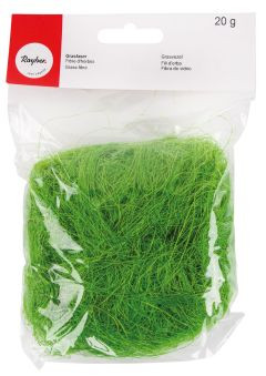 Grasfaser 20g h.grün