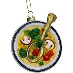 Hänger Glas Gemüsesuppe multi 9,5cm