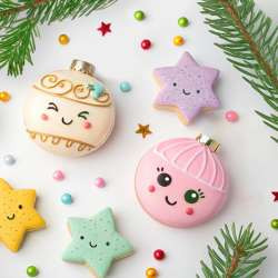 Serviette Atelier 33x33cm Atelier Cookie Party