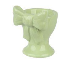 Eierbehaelter Porzellan grün 6x5,5x7,4cm
