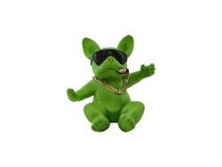 Flaschenhalter Bulldog grün 25,5cm
