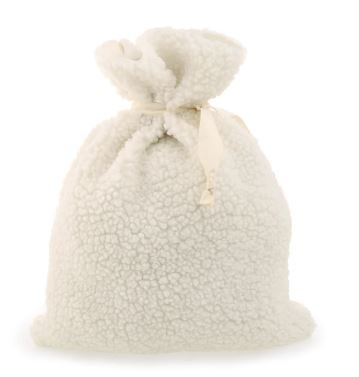 Beutel TEDDY 39x30cm off white