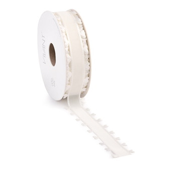 Band LOVIE 25mmx15m off weiss