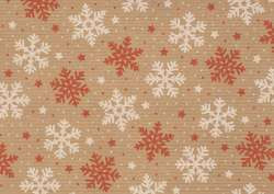 Geschenkpapier 2mx70cm Nordic Light, red-white