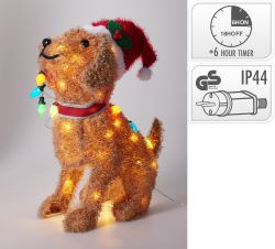 LED Hund mit 55cm
