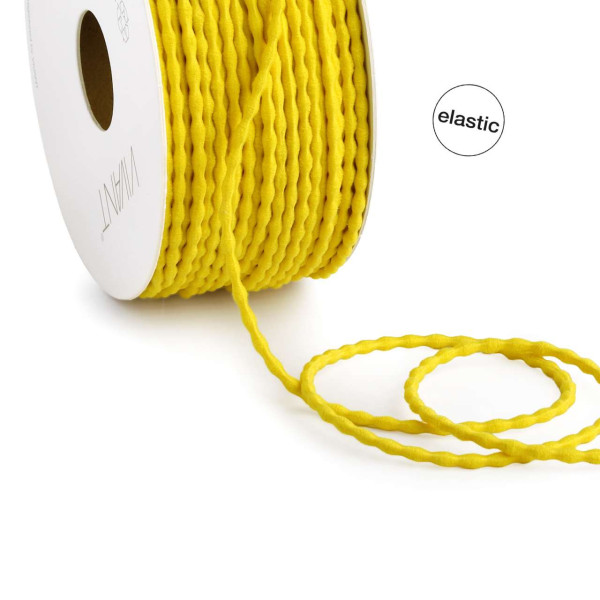 Kordel BUBBLE ELASTIC 3mmx20m gelb
