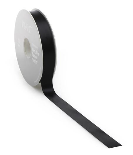 Band Premium DF-Satin 25mx16mm Fb.85 Black
