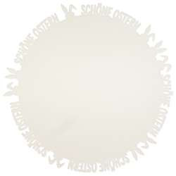 * Tischset Schöne Ostern Filz creme
