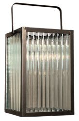 Laterne LICHTFANG schwarz L13,5 B11 H20cm