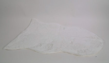 Fell Plüsch weiß 90x60cm