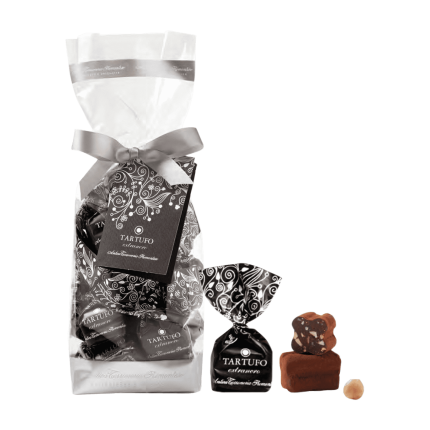 Tartufi Dolci extra Nero Pralinen mit Haselnüssen u. dunk. Schokolade 200g