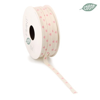 Band Cotton Cuore 25mx8mm