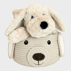 Geschenkkorb m. Tiergesicht 25cm/90x75cm dog