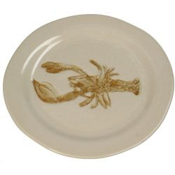 Teller Hummer Steingut 21,3x21,3x1,8cm