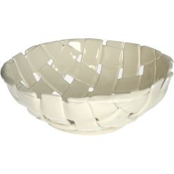 Schale weiß 25,5x25,5x8cm