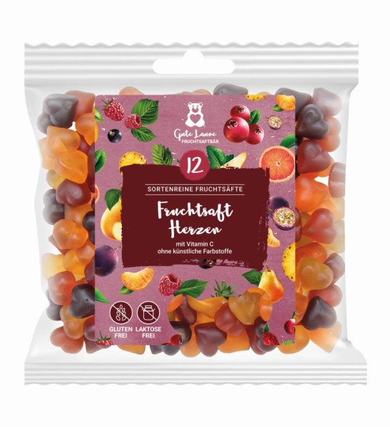 Fruchtsaft Herzen 150g