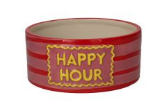 Futternapf Happy Hour rosa 20x20x9cm