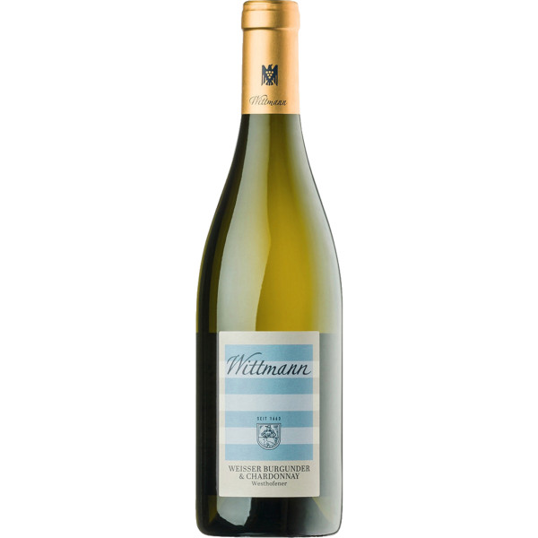 Wein Westhofener Weißer Burgunder & Chardonnay trocken Bio 2023 0,75L