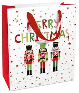 Geschenktasche 18x21x8cm Nutcrackers