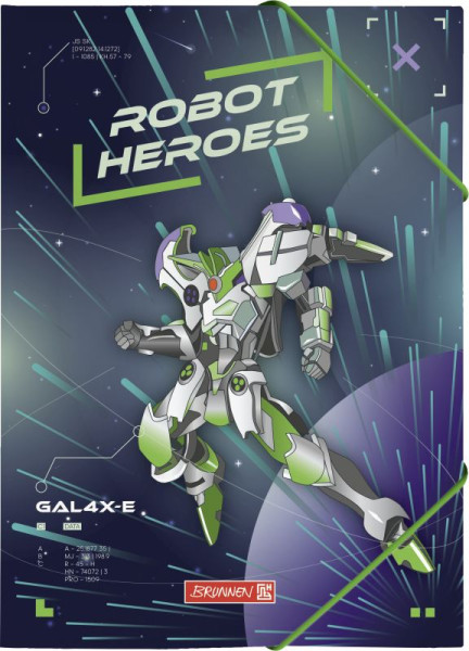 Sammelmappe A4 PP Robot Hero