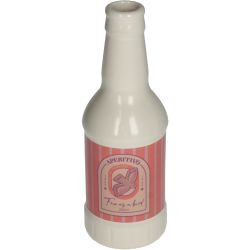 Vase Steingut 7x7x20,7cm