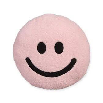 Kissen Smiley rose Ø 30cm