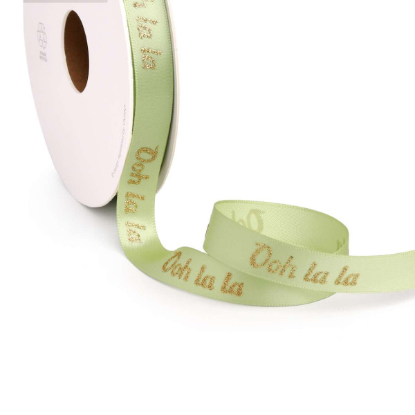 Band OOH LA LA 12mmx15m hellgrün
