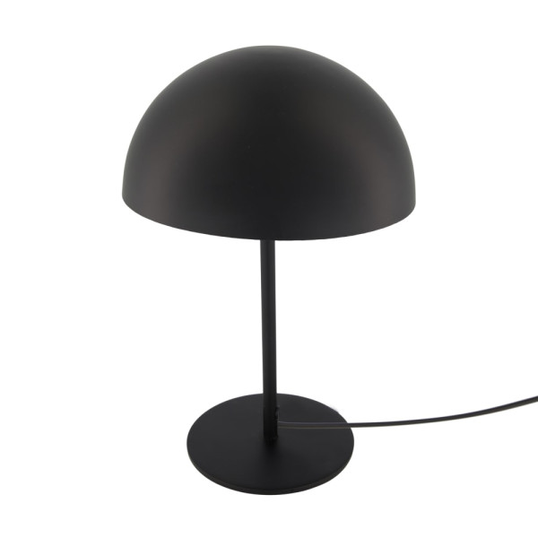 Tischlampe Metall schwarz 23x23x36cm