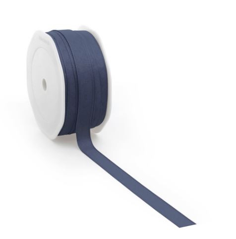 Band TEXTURE Woven edge 20m x 3mm blau Fb.45 blue