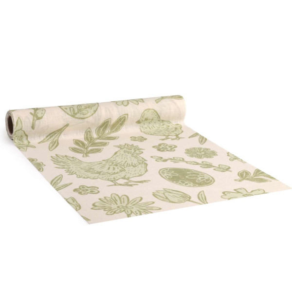 Tischband SPRING JOY 28cmx2,5m light green