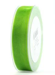 Band Organza apfelgrün 25mmx50m