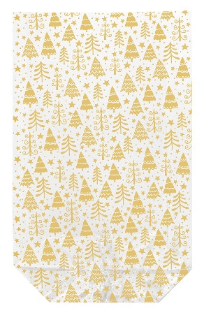 Klarsichtbeutel 14,5x23,5cm 10Stück Golden Forest