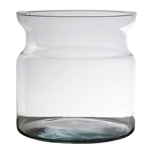 Vase Glas klar 19x19cm