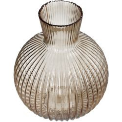 Vase Glas Amber 28x28x36cm