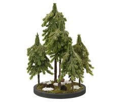 Tischbouquet Merry Fir 19x19x30cm