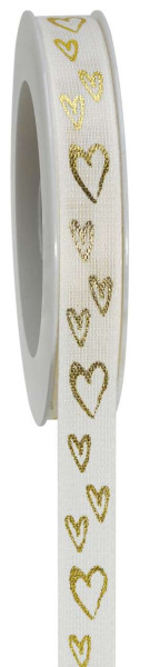 Band Heart Glow 15mmx18m creme