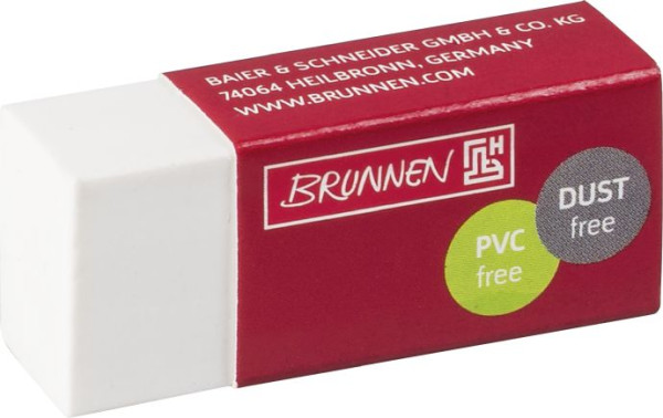 Radiergummi weiß mini