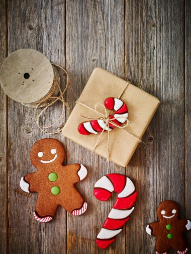 Ausstechform Gingerman 12cm Edelstahl mit Innenprägung PG grün