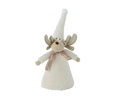 Baumspitze weiss 15x15x35cm