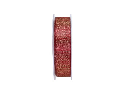 Band Wales 25mmx20m bordeaux-gold