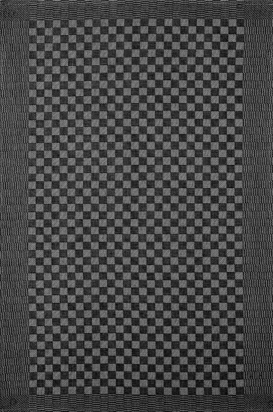 Geschirrtuch klassik schwarz 50x70cm