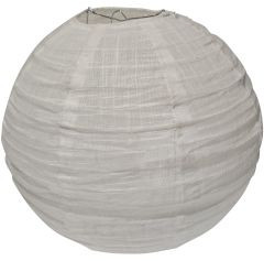 Lampion Stoff weiß, Ø30cm
