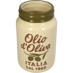 Vase Olio D'Oliva Dolomite Ivory 11,3x11x18cm